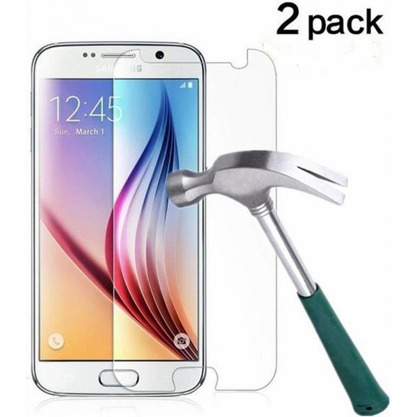 2 Pack - Samsung Galaxy S6 Glazen tempered glass / Screenprotector