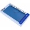 Hoesje met opbergvakjes voor Huawei Y7 Prime (2018) portemonnee hoesje Blauw