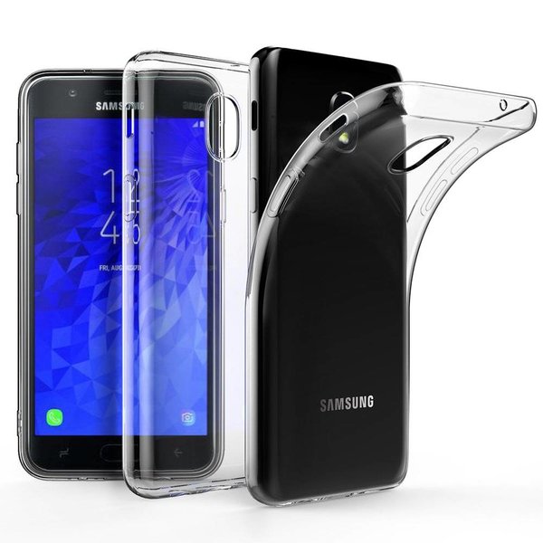 Ntech Ntech Hoesje Geschikt Voor Samsung Galaxy J7 2018 Transparant Clear TPU hoesje