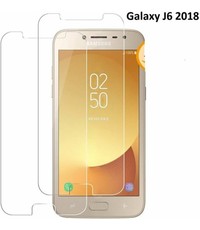  2 Stuks Samsung Galaxy J6 (2018) Tempered glass /Beschermglas Screenprotector