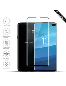 Ntech Ntech Samsung Galaxy Plus Scratch-Proof / Shatter-proof Full cover Screenprotector / Tempered Glass Zwart