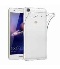 Ntech Ntech Huawei Y6 - || Transparant Siliconen Ultra Thin hoesje