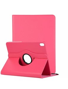Ntech Ntech Apple iPad Pro 11 inch hoesje 360° Rotating hoesje Case + 4 in 1 Stylus Pink