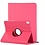 Ntech Ntech Hoes geschikt voor Apple iPad iPad Pro 11 inch hoesje 360° Rotating hoesje Case + 4 in 1 Styuls Pink