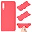 Ntech Ntech Samsung Galaxy A7 (2018) Rood TPU Back Cover Hoesje