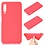 Ntech Ntech Samsung Galaxy A7 (2018) Rood TPU Back Cover Hoesje