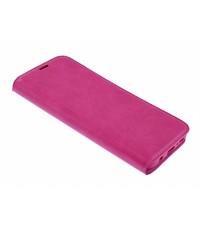 Ntech Ntech Luxe Pink TPU / PU Leder Flip Cover met Magneetsluiting voor de Samsung Galaxy S10e