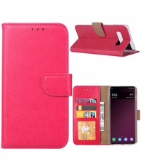 Ntech Ntech Portemonnee Hoesje voor Samsung Galaxy S10 - Pink