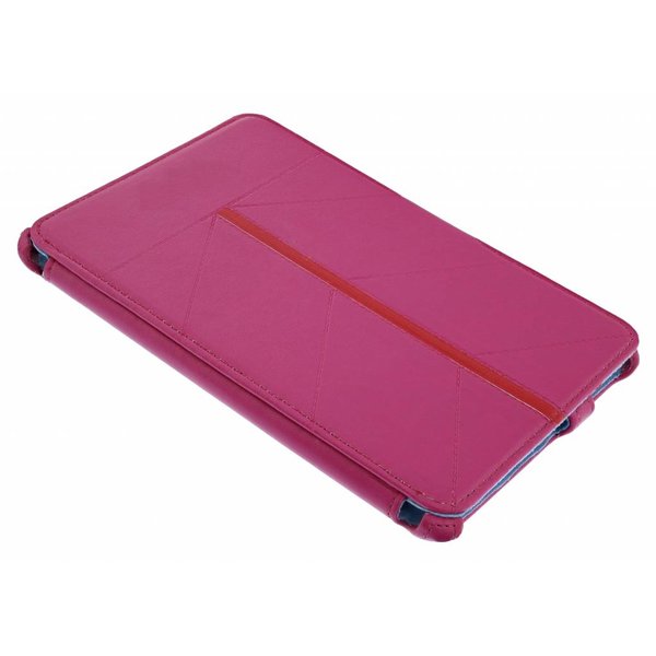 Ntech Ntech Pink Hoes geschikt voor iPad Apple iPad Mini Stripe Case Extra Luxe Hoesje