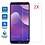 Ntech Ntech 2 Stuks - Geschikt voor Huawei Y7 (2018) Screenprotector Tempered Glass (0.3mm)