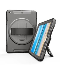 Ntech Ntech iPad 9.7 (2018 / 2017) Armor Case met Handvat Zwart