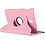 Ntech Ntech Hoesje Geschikt Voor Samsung Galaxy Tab A 10.5" SM T590 / T595 2018 licht Roze Tablet Hoesje met 360° draaistand