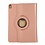 Ntech Ntech Hoes geschikt voor Apple iPad iPad Pro 11 inch hoesje 360° Rotating hoesje Case + 4 in 1 Styuls Rosegoud