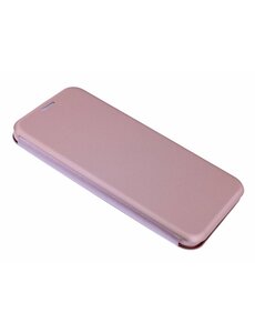 Ntech Ntech Samsung Galaxy S10e Luxe Rose Goud TPU / Kunststof Flip Cover met Magneetsluiting