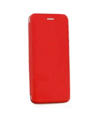 Ntech Ntech Samsung Galaxy S10e Luxe Rood TPU / Kunststof Flip Cover met Magneetsluiting