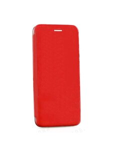 Ntech Ntech Geschikt voor iPhone Xs Max Luxe Rood TPU / Kunststof Flip Cover met Magneetsluiting