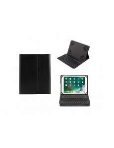 Ntech Ntech Zwart Magnetically Detachable/Wireless Bluetooth Keyboard hoesje Geschikt voor Acer Chromebook Tab 10(9.7 inch)