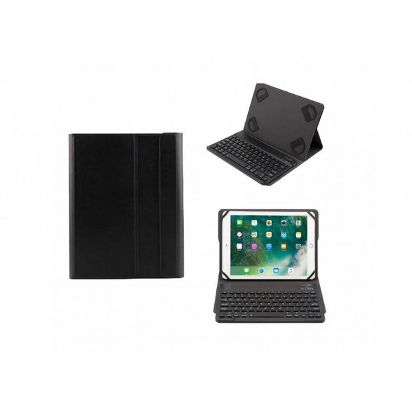 Ntech Ntech Zwart Magnetically Detachable/Wireless Bluetooth Keyboard hoesje Geschikt voor Acer Chromebook Tab 10(9.7 inch)