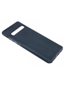 Ntech Ntech Samsung S10 hoesje ‚¬€œ Glitter TPU backcover ‚¬€œ Zwart