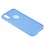 Merkloos Huawei P Smart+ ( Plus ) Blauw Glitter TPU Back Cover Hoesje