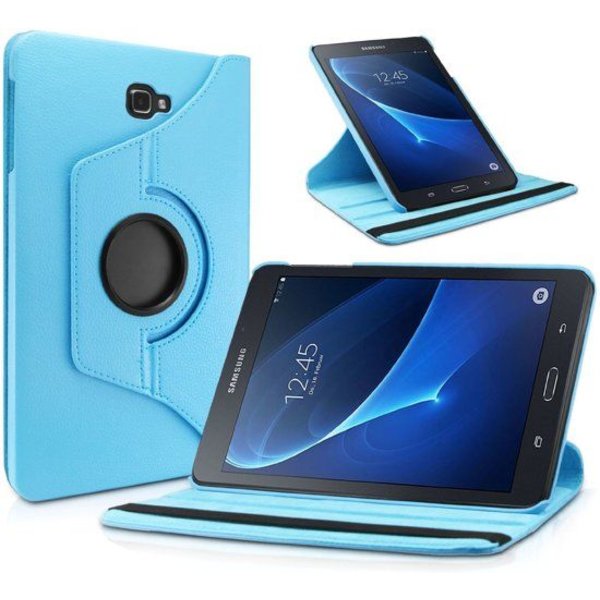 Samsung Galaxy TAB A 2016 10.1 (T580-T585) hoesje 360 Draaibaar - Licht Blauw