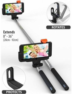  Kjstar - Selfie Stick Draadloos Met Bluetooth
