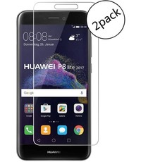  2 Pack Huawei P8 Lite 2017 Screenprotector / Glazen tempered glass (0.3mm)