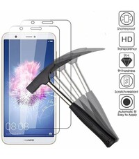 Merkloos 2 stuks - Huawei P Smart Screenprotector / glazen Tempered Glass