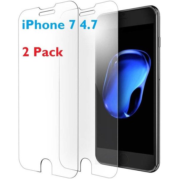 2 stuks- iPhone 7 / iPhone 8 (4.7 inch) Glazen tempered