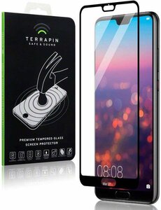 Merkloos Screenprotector voor Huawei P20 Pro, full screen tempered glass