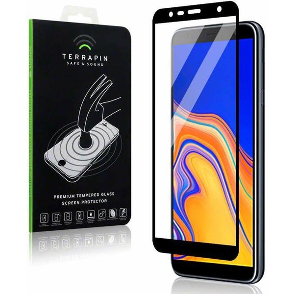 Merkloos Screenprotector voor Samsung Galaxy J4 Plus, tempered glass