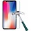 Merkloos 2 Stuks Pack iPhone X/Xs Screenprotector Tempered Glass Glazen ( Zeer sterk Materiaal)