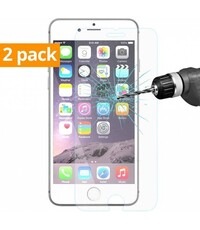 Merkloos Sterke Tempered Gehard Glazen Glass Screenprotector iPhone 7 Plus (2 pack)