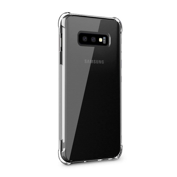 Ntech Ntech Hoesje Geschikt Voor Samsung Galaxy S10e Transparant Anti Shock Back hoesje