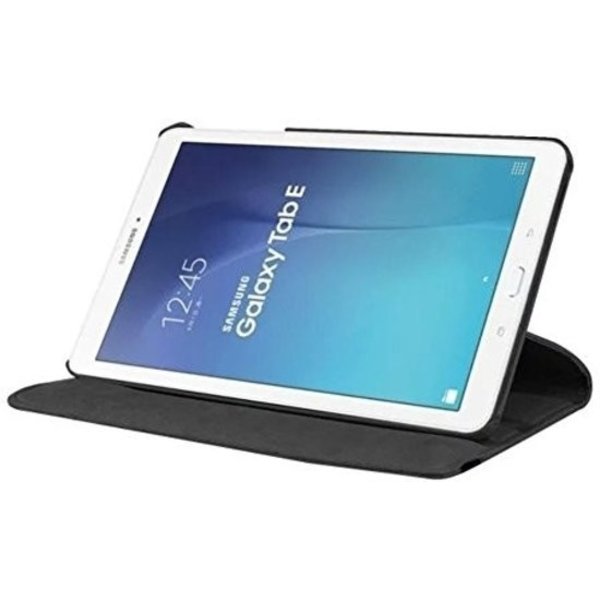 Samsung Galaxy TAB E 9.6 (T560) hoesje 360 Draaibaar met Multi-stand -Zwart