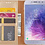 Ntech Ntech Hoesje Geschikt Voor Samsung Galaxy J4+ (Plus) 2018 case Goud Portemonnee / Booktype hoesje met opbergvakjes