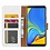Ntech Ntech Hoesje Geschikt Voor Samsung Galaxy A7 2018 Wit Portemonnee / Booktype TPU Lederen Hoesje