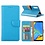 Ntech  Ntech Hoesje Geschikt Voor Samsung Galaxy A7 2018 Turquoise Portemonnee / Booktype TPU Lederen Hoesje