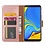 Ntech Ntech Hoesje Geschikt Voor Samsung Galaxy A7 2018 Rose Goud Portemonnee / Booktype TPU Lederen Hoesje