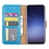 Ntech Ntech Hoesje Geschikt Voor Samsung Galaxy S9 Plus Portemonnee / Booktype TPU Lederen Hoesje Turquoise