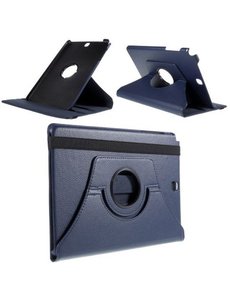 Merkloos Samsung Galaxy Tab A 9.7 T550 hoesje 360 graden draaibare Case blauw