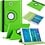 Merkloos Samsung Galaxy Tab S2 9.7 Inch hoesje 360 graden draaibare Case groen