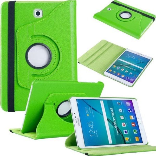 Merkloos Samsung Galaxy Tab S2 9.7 Inch hoesje 360 graden draaibare Case groen