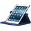 Ntech Hoes geschikt voor iPad 5e / 6e generatie (2018 / 2017) 360° draaibaar bookcase Donkerblauw – Hoes geschikt voor iPad (2017) / (2018) 9.7 inch cover met standaard