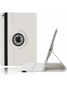Ntech Ntech Apple iPad 9.7 (2017 / 2018) hoesje 360° draaibaar Wit