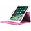 Ntech Hoes geschikt voor iPad 5e en 6e generatie (2018 / 2017) 360° draaibaar bookcase Lichtroze – Hoes geschikt voor iPad (2017) / (2018) 9.7 inch cover met standaard