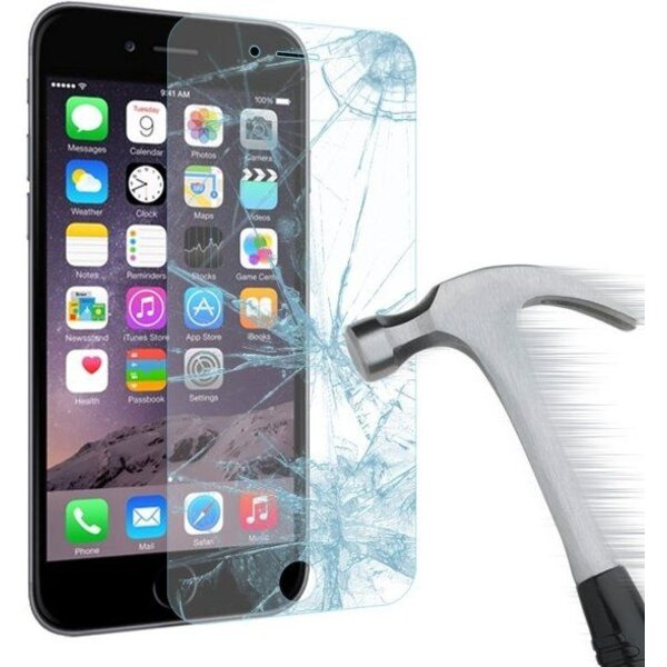 Merkloos Glazen Screenprotector iPhone 6