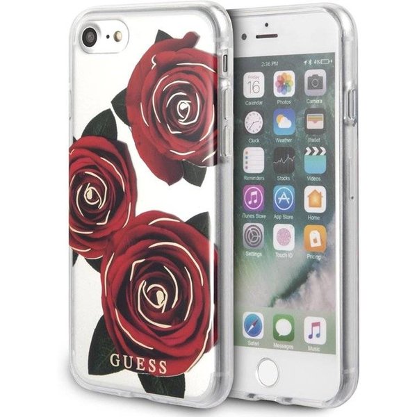 Ingenieurs syndroom ventilator iPhone 8/7/6s/6 hoesje - Guess - Rood - TPU - Phonecompleet.nl
