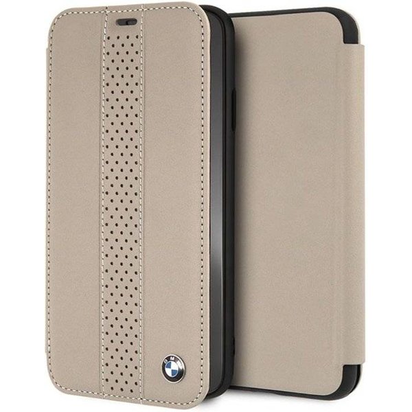 BMW BMW silicone backcover voor Geschikt voor iPhone Xs Max - Taupe