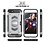 Ntech Ntech hoesje Geschikt voor iPhone 8 / 7 Luxe Armor Case met Pashouder - Goud